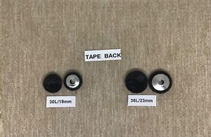 Fashion Fabric Black Crushed Velvet Tape Back Upholstery Buttons Glitz Bling