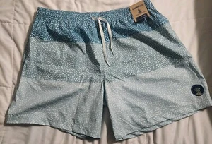 Chubbies Herren Stretch Badehose 5,5" The Whale Sharks - grün - 2XLarge - Neu $ 70 - Bild 1 von 5