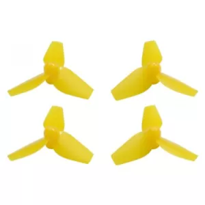 Juego de hélices de plástico Microheli de 3 hojas eje 40 mm/1,5 mm CW/CCW (AMARILLO) - Imagen 1 de 1