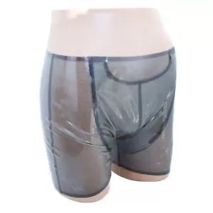 Latex transparent Shorts mit Eingriff und Innenbeutel Size:XL(134) - Bild 1 von 6