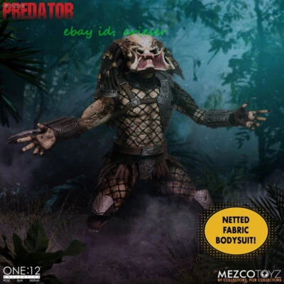 Mezco Toyz 1/12 Predator Deluxe Edition Predator Action Figure New Toys In Stock Foto 1 de 4