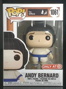 ¡Funko Pop + Protector! The Office #1061 Andy Bernard (Target) *Como nuevo en stock* - Imagen 1 de 12