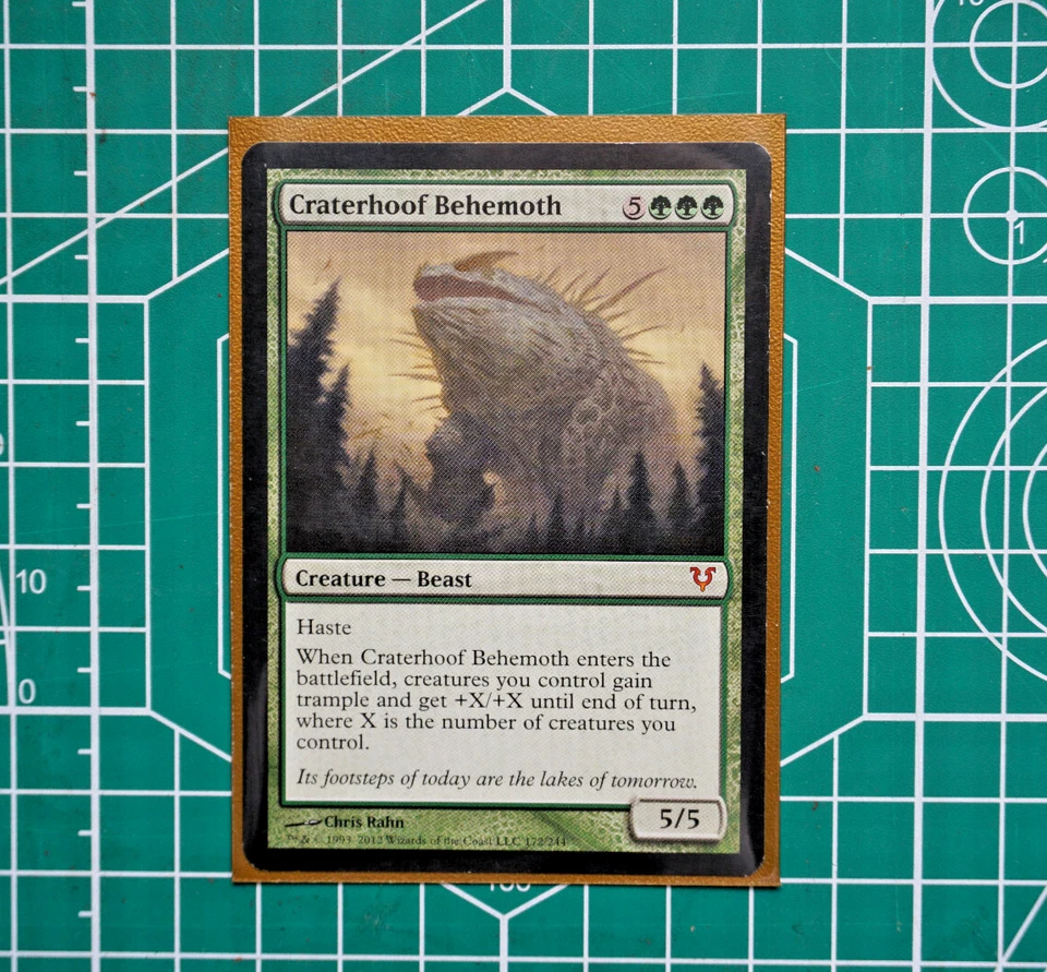 Craterhoof Behemoth - Avacyn Restored - Image 1 of 1