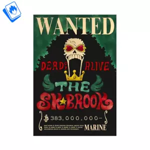 Poster One Piece THE SK BROOK 42x28.5 cm Carta Kraft Gialla - Bild 1 von 4