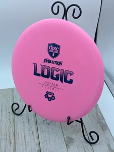 New Discmania Exo Hard Logic Putter Disc Golf Disc 173 Grams PINK - Picture 1 of 6