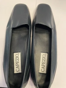 Neu ohne Karton Capezio Jenny marineblaue klassische Leder-Halbschuhe Größe 9. 5 Brasilien - Bild 1 von 6