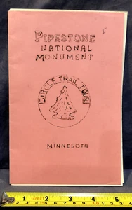 Pipestone National Monument, Minnesota Touristenbroschüre - Bild 1 von 4