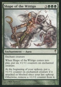 Magic: The Gathering TCG Shape of the Wiitigo 120/155 Coldsnap - Picture 1 of 5
