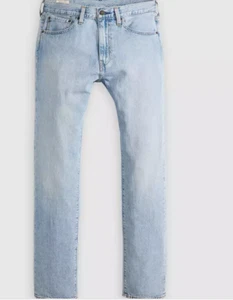 Men's Levi Premium 505 Regular Fit Linen+ Denim Jeans, 36X34 - Picture 1 of 8