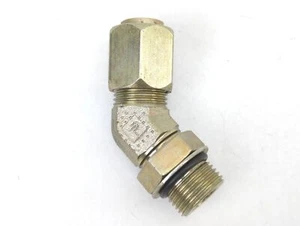 Accesorio de tubería de codo Parker 4 V5BU 45° 47365-08-08 C6802-04 9411106 - Imagen 1 de 1