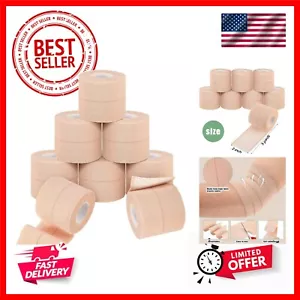 8 Rolls Elastic Adhesive Bandage Tape Medical Bandage Wrap Athletic Sports Ta... - Picture 1 of 7