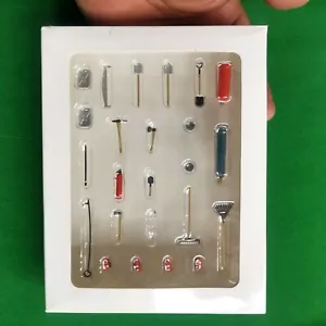 Racing Car Repair Tool Kit Spade/Axe Accessory Fit 1/43 Vehicle Car Truck Model - Picture 1 of 11