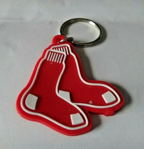 Mochila de 1,5"" Boston Redsox goma suave PVC MLB equipo de béisbol 1"" llavero - Imagen 1 de 2