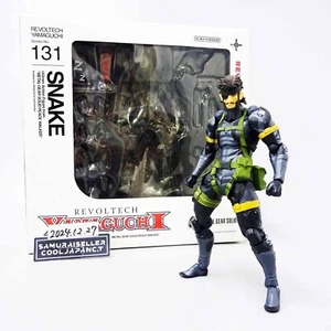Revoltech Yamaguchi No.131 Metal Gear Solid Peace Walker SNAKE Figure Used - Picture 1 of 19