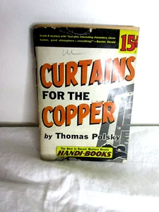 CURTAINS FOR THE COPPER by THOMAS POLSKY  1941-42 HANDI BOOKS - Picture 1 of 5