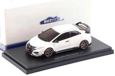 1:43 Ebbro Honda Civic Type R Concept 2014 Campionato Bianco - Immagine 1 di 3