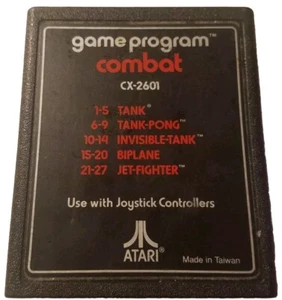 Kampfspielprogramm (Atari 2600, 1977) getestet und funktioniert! - Bild 1 von 7