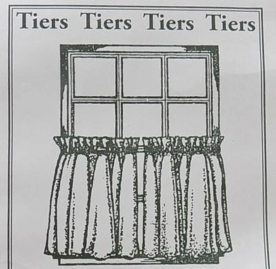 Park Designs Jackson Hole Red/Brown/Gold Plaid Tiers ~ 72 x 36"   FREE SHIPPING  - Image 1 of 3