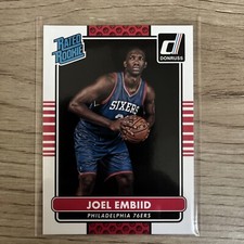 2014-15 Panini Donruss JOEL EMBIID Rated Rookie Base Set Philadelphia 76ers #203