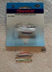 Pfanstiehl Turntable Phonograph Lead Wire Set Stereo Cartridge Headshell Phono - Picture 1 of 1