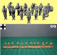 A 13FIGURES 1/144 RESIN KITS  WWII German ARMY SOLDIERS & COMMANDER