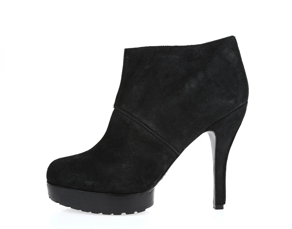 Mujer MODERNO VINTAGE JAMESON 203033 Cuero Negro Botines Cortos Talla 41 Foto 1 de 4