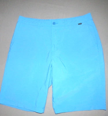 Pantalones Cortos Chinos de Golf Travis Mathew Azul Claro Elastizados 10" Para Hombre 34 Foto 1 de 4