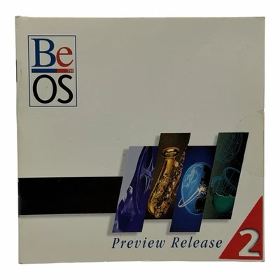 BeOS Preview Release 2 (Apple Macintosh, 1997) De colección CD Software Mailer Foto 1 de 4