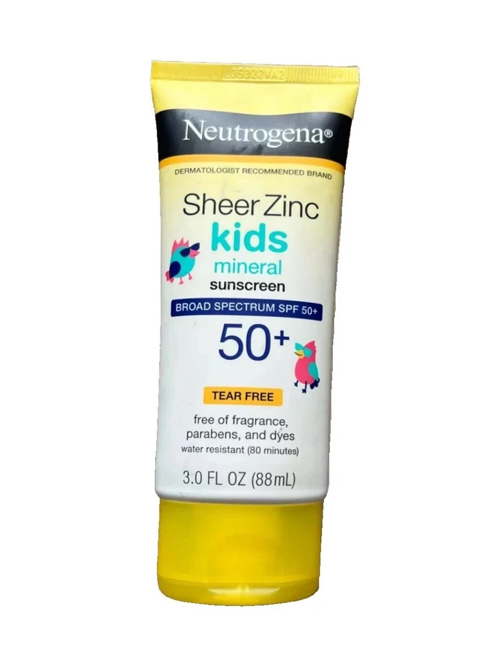 Neutrogena Sheer Zinc Kids Mineral Protector Solar Loción FPS 50+ Exp 10/25 Foto 1 de 1