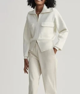 Varley Felise Relaxed Strickjacke Ivory Größe XS - Bild 1 von 6