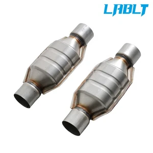 2 × For Chevy Silverado 1500 GMC Ford 2.5" Universal Cat Converter 83166 70318 - Bild 1 von 12