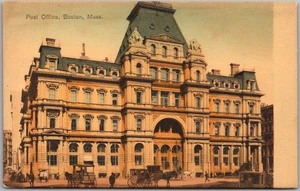 c1910s BOSTON, Massachusetts Postkarte "POST OFFICE" Street View - Robbins Bros. - Bild 1 von 2