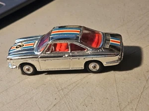 VINTAGE CORGI TOYS 1:43  #315 SIMCA 1000 COMPETITION MODEL CHROME NICE CAR - Picture 1 of 8
