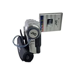 JVC GR-DX25EK Handheld MiniDV Camcorder Silver Tested - Picture 1 of 8