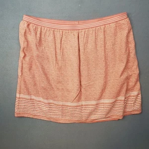 Antigua Falda Cintura Elástica Rosa Azul Marino XL, 36" Cintura Boho Ligera Playa - Imagen 1 de 8