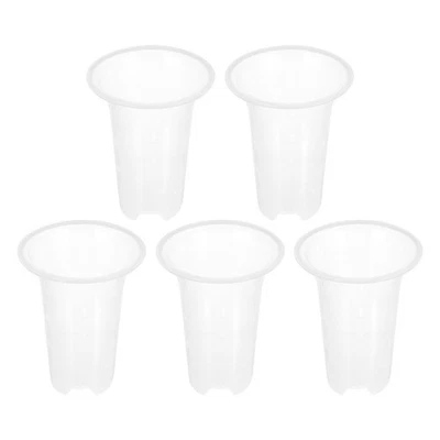  5 Pcs Vasi Piante Interno Vasetti Per Fiori Di Orchidee Da Esterno - Immagine 1 di 4