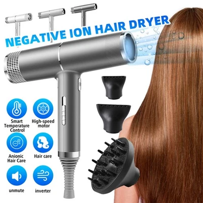 Ionic Hair Dryer with Diffuser Professional High Speed Blow Dryer for Curly Hair - Image 1 of 4