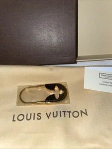 Louis Vuitton Couture Lang Schlüsselanhänger Etui Gold Metall Mode Accessoire Unisex - Bild 1 von 9