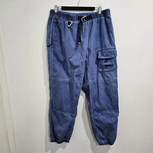 Nike ACG Watchman Peak Pants Blue Void Mens Size Large Belted Hiking Outdoor  - Foto 1 di 11