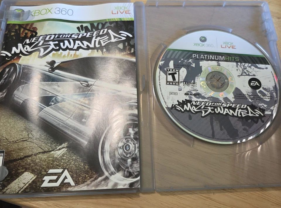 Need for Speed: Most Wanted (Microsoft Xbox 360, 2005) - Image 1 of 1