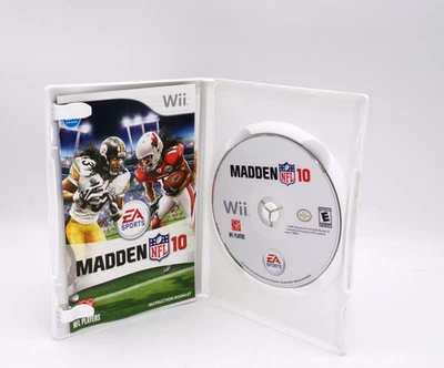 Madden NFL 10 (Nintendo Wii, 2009) Complete w/ Manual Tested & Working! - Image 1 of 4