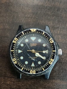 Very Rare 1987 CASIO LRW-40 (340) Diver 50M Japan J 30mm watch Works - Picture 1 of 7