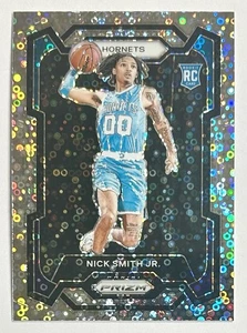 2023-24 Prizm Nick Smith Jr Silver Disco Prizm Refractor Rookie SP RC 135 Lakers - Picture 1 of 12