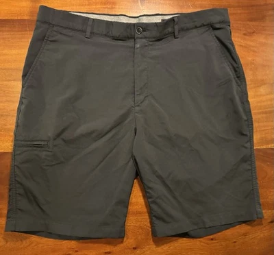 Greg Norman Men’s Dark Navy Stretch Preppy Golf Stretch Casual 10” Shorts Sz 38 - Image 1 of 4