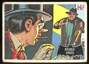1966 Topps Batman (Black Bat Logo) #22 Double-cross - Picture 1 of 2