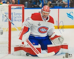 Carey Price Signed 16x20 Photo Canadiens White Action-H - Picture 1 of 2