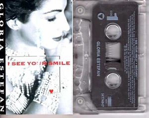 Gloria Estefan I See Your Smile 1993 Cassette Tape Single Pop Dance Rock - Picture 1 of 2