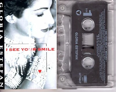 Gloria Estefan I See Your Smile 1993 Cassette Tape Single Pop Dance Rock - Image 1 of 2