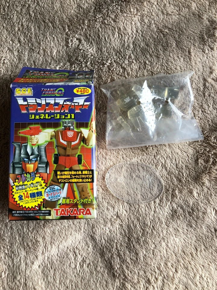 Takara Transformers Generation One Japanese SCF Act 3 Soundwave clear - Image 1 of 1