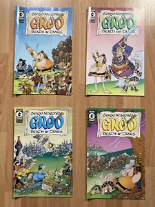 Sergio Aragones Groo: Death and Taxes #1-4 (Lot) (2001) Dark Horse Comics • NM - Picture 1 of 6